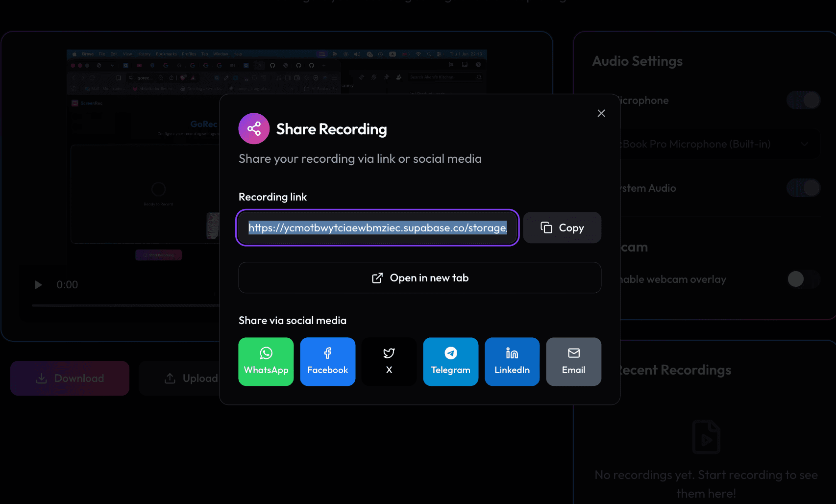 GoRec — screenshot 6