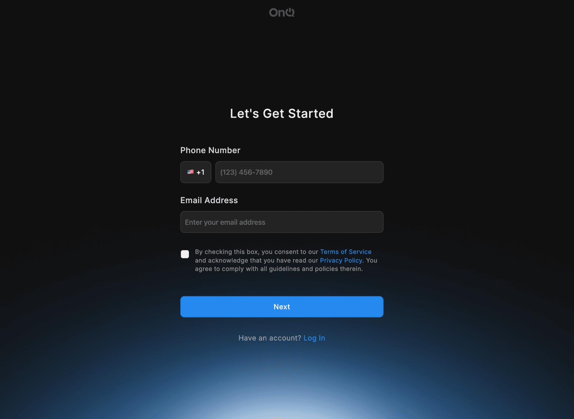 onq — screenshot 1